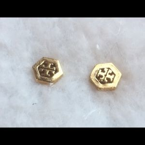 Tory Burch Gold Plated studs